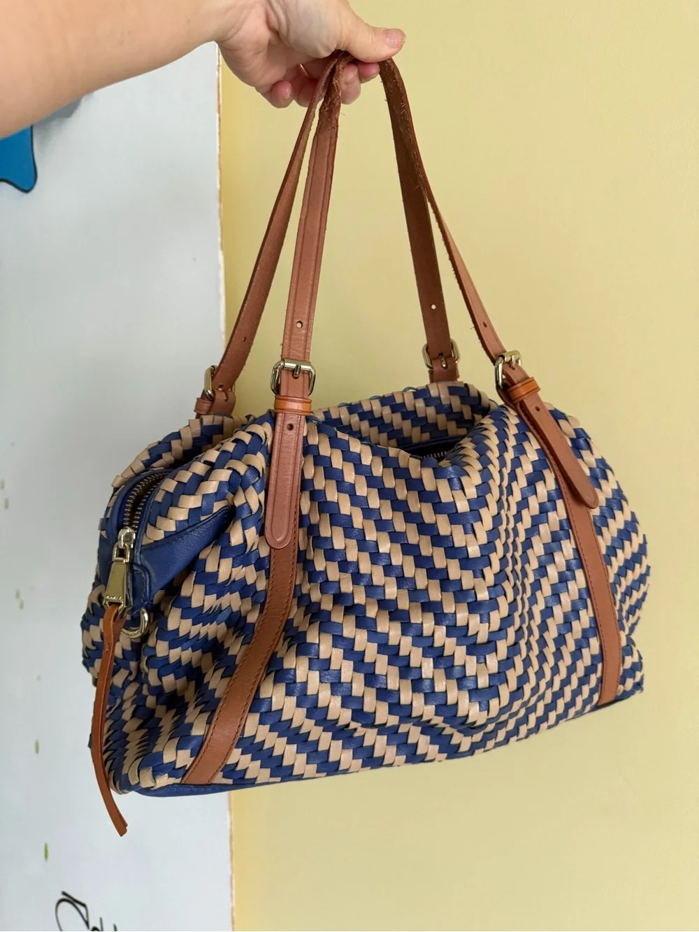 Christopher Kon Purse Woven Leather